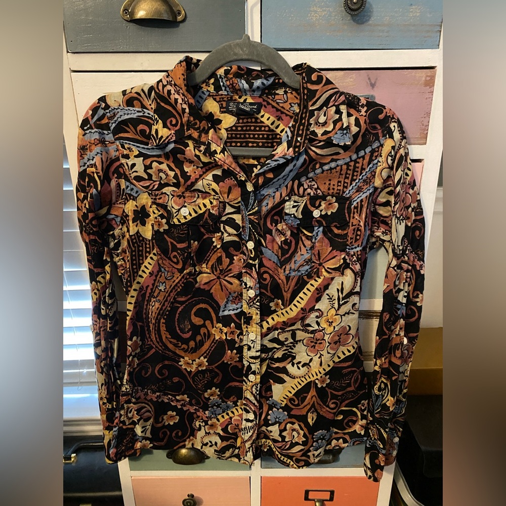 Lucky Brand Vintage Button Down Shirt